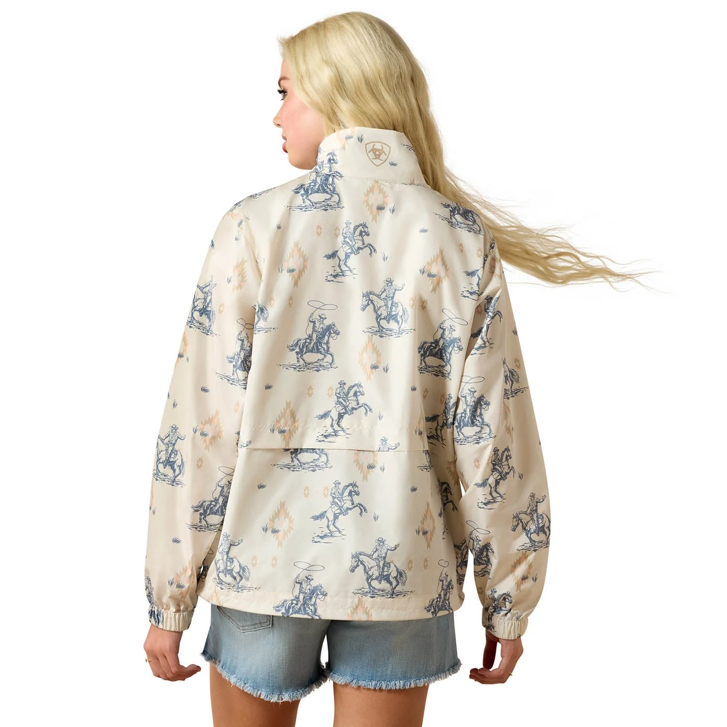 Ariat Women's Whisper Pullover Jacket – Lightweight Water-Repellent Windbreaker - Image 10