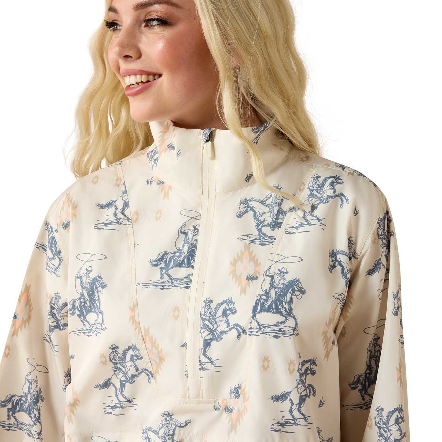 Ariat Women's Whisper Pullover Jacket – Lightweight Water-Repellent Windbreaker - Image 11
