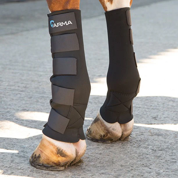 Arma Mud Socks for Horses – Neoprene Lower Leg Protection, Mud Fever Prevention, Set of 2 - Image 2