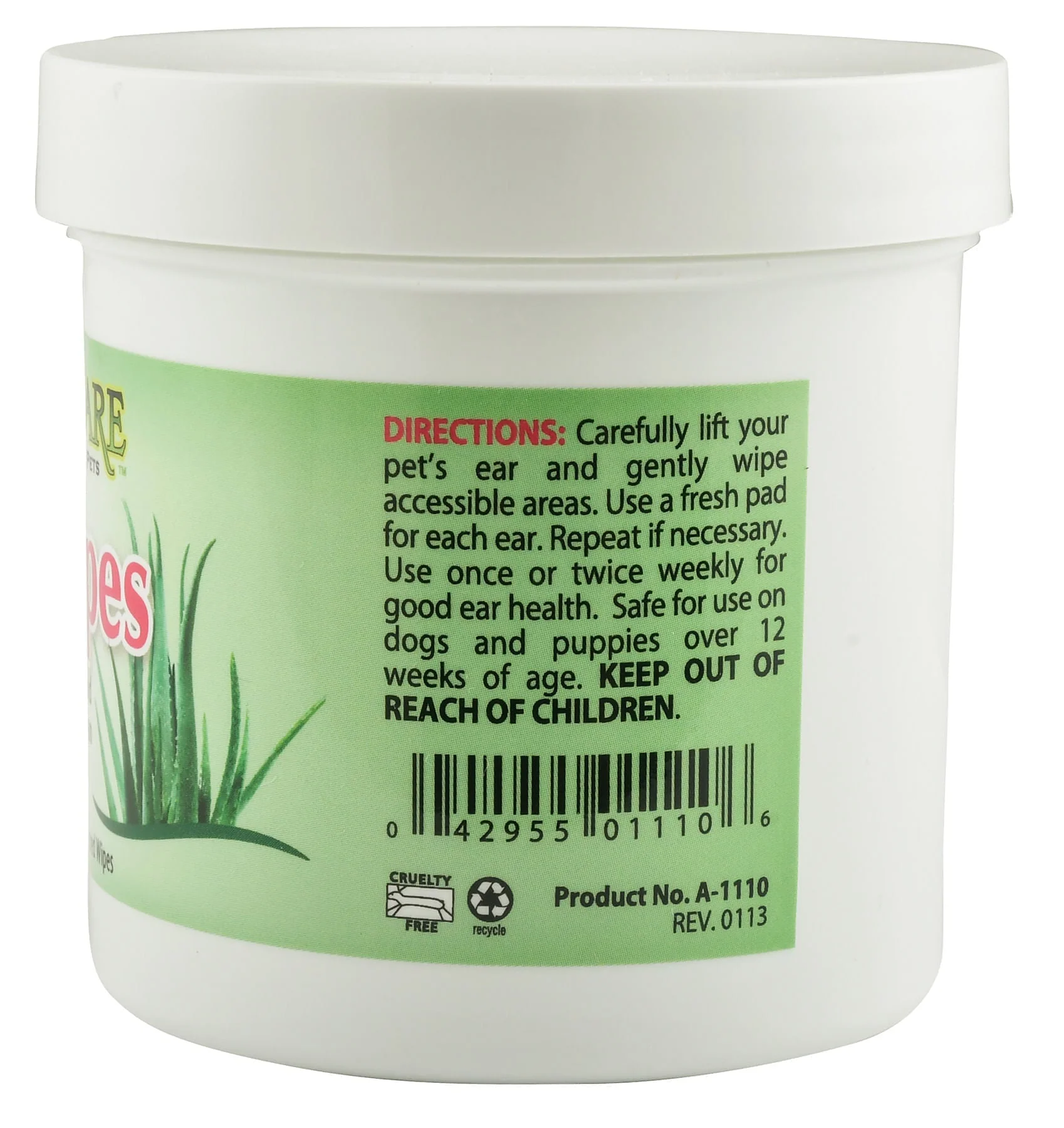 AromaCare Pet Ear Wipes, 100 ct - Image 2