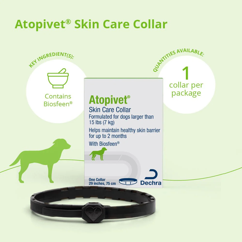 Atopivet Skin Care Collar with Sphingolipid for Dogs & Cats - Image 2