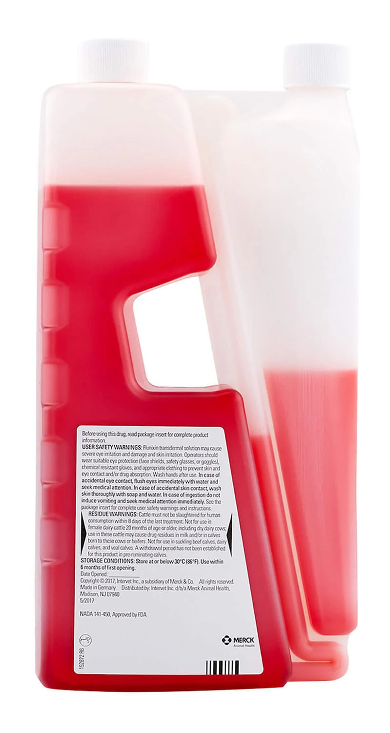Rx Banamine Transdermal (flunixin transdermal solution) Pour-on for Cattle - Image 10