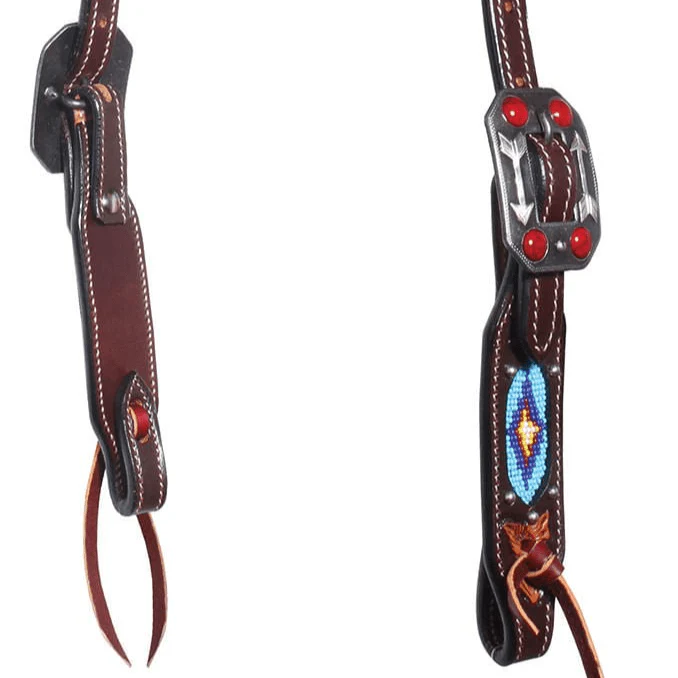 Professional's Choice Beaded One-Ear Headstall - Image 3