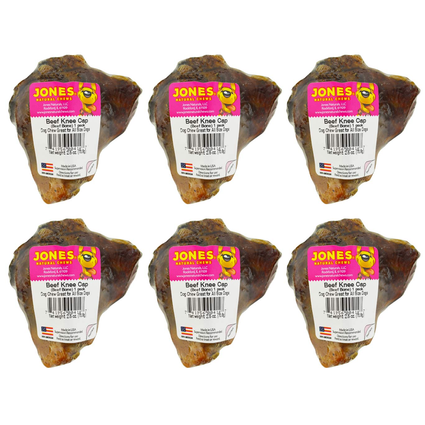 Beef Knee Caps Dog Chew Treats - Image 5