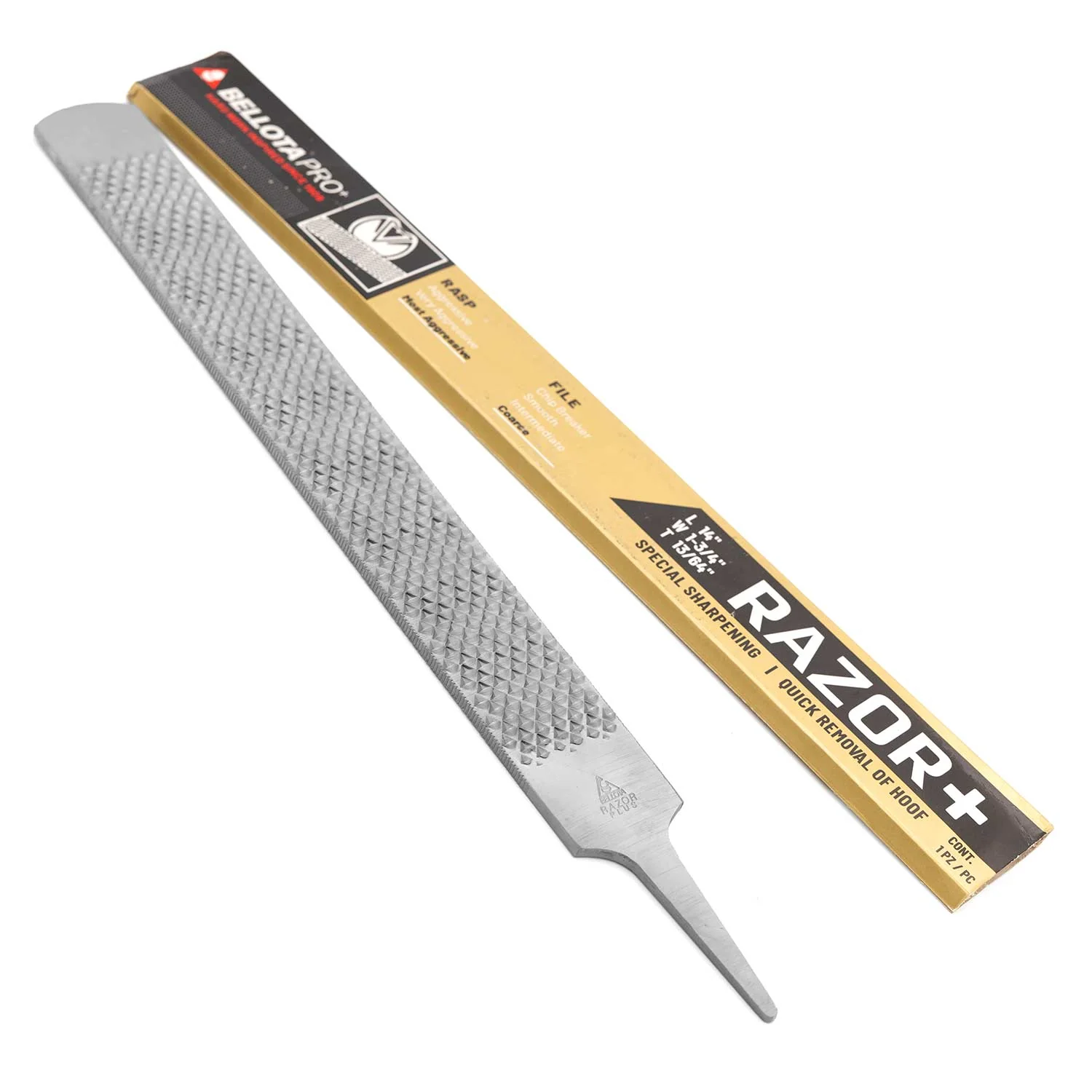 Bellota "Razor Plus" Hoof Rasp, 14"L - Image 2