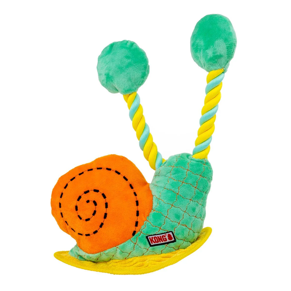 KONG Bendeez™ Plush Dog Toy with Flexible Rope Core & Squeaker - Image 31