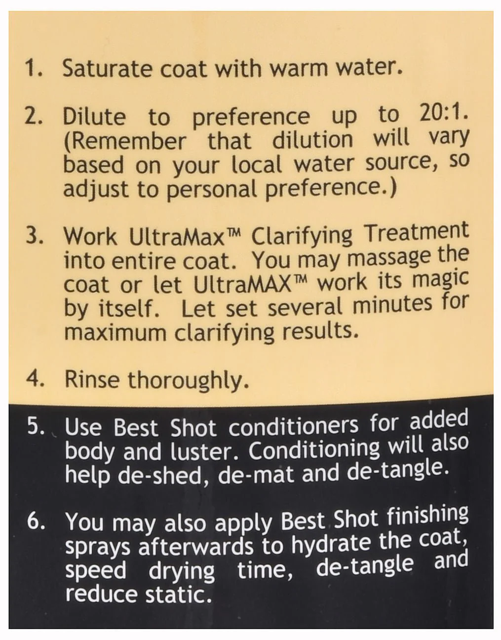 Best Shot UltraMAX Pro Clarifying Shampoo - Image 6