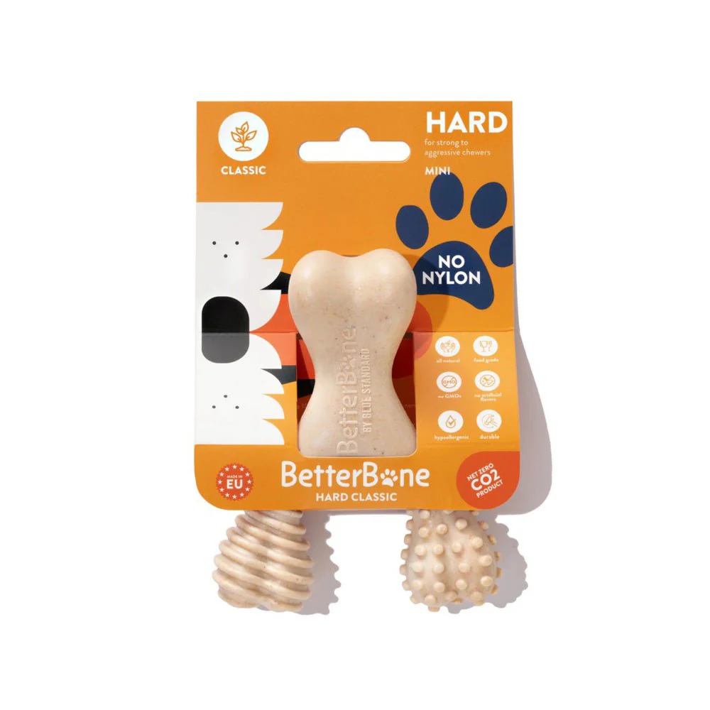 BetterBone Hard Density Natural Dog Chew Toy for Aggressive Chewers, Beef Flavor - Image 3