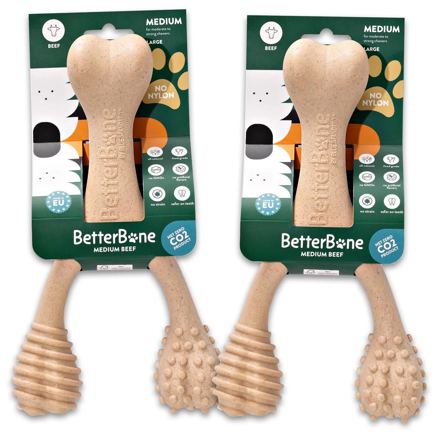 BetterBone Medium Density Natural Chew Toy – Beef Flavor for Dogs, Safe & Non-Toxic - Image 5