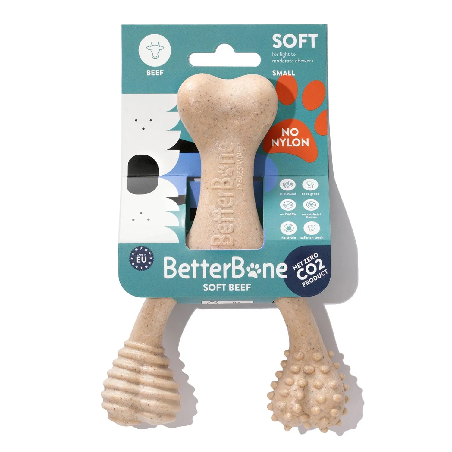 BetterBone Soft Density Natural Chew Toy – Beef Flavor for Dogs, Safe & Non-Toxic - Image 2