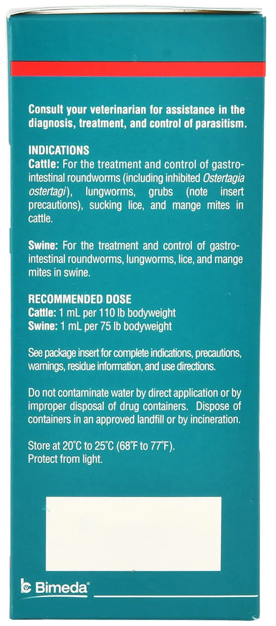 Bimectin Injection (1%) Cattle & Swine Dewormer - Image 3