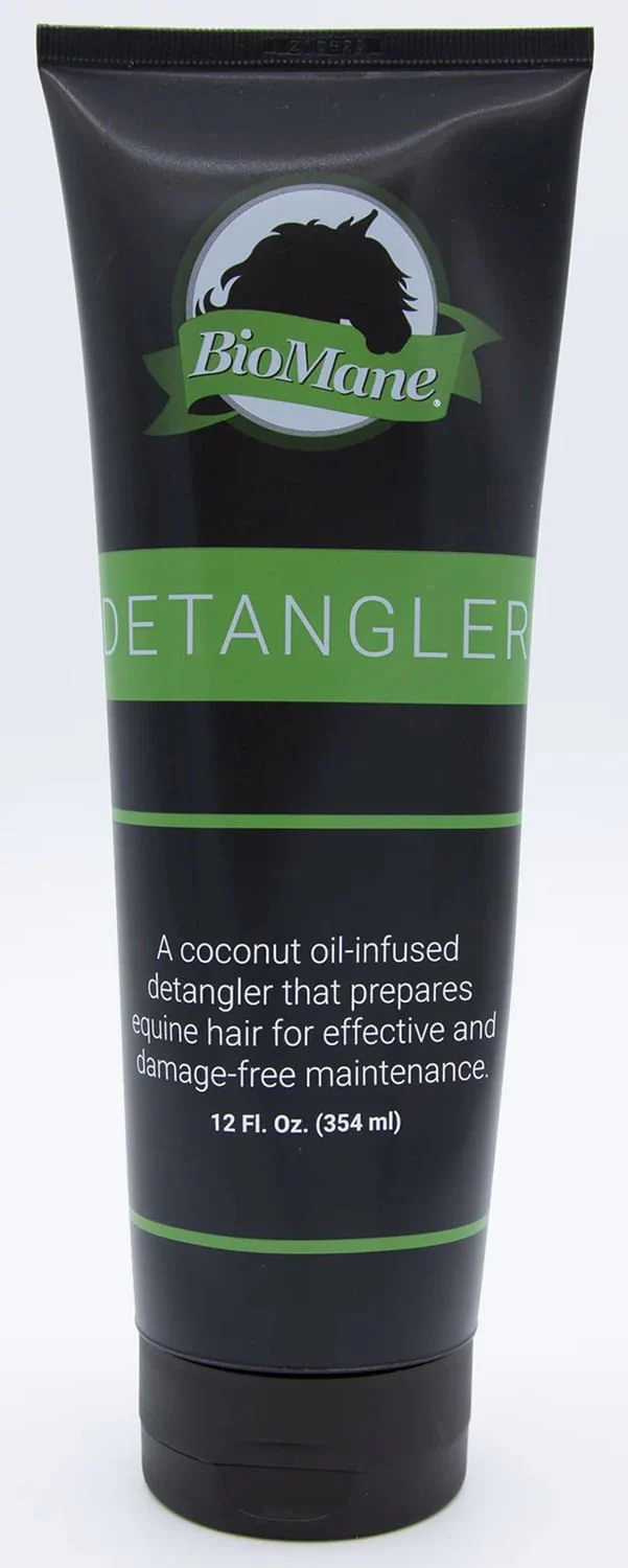 BioMane Detangler Brush-in Conditioner for Horses, 12 oz