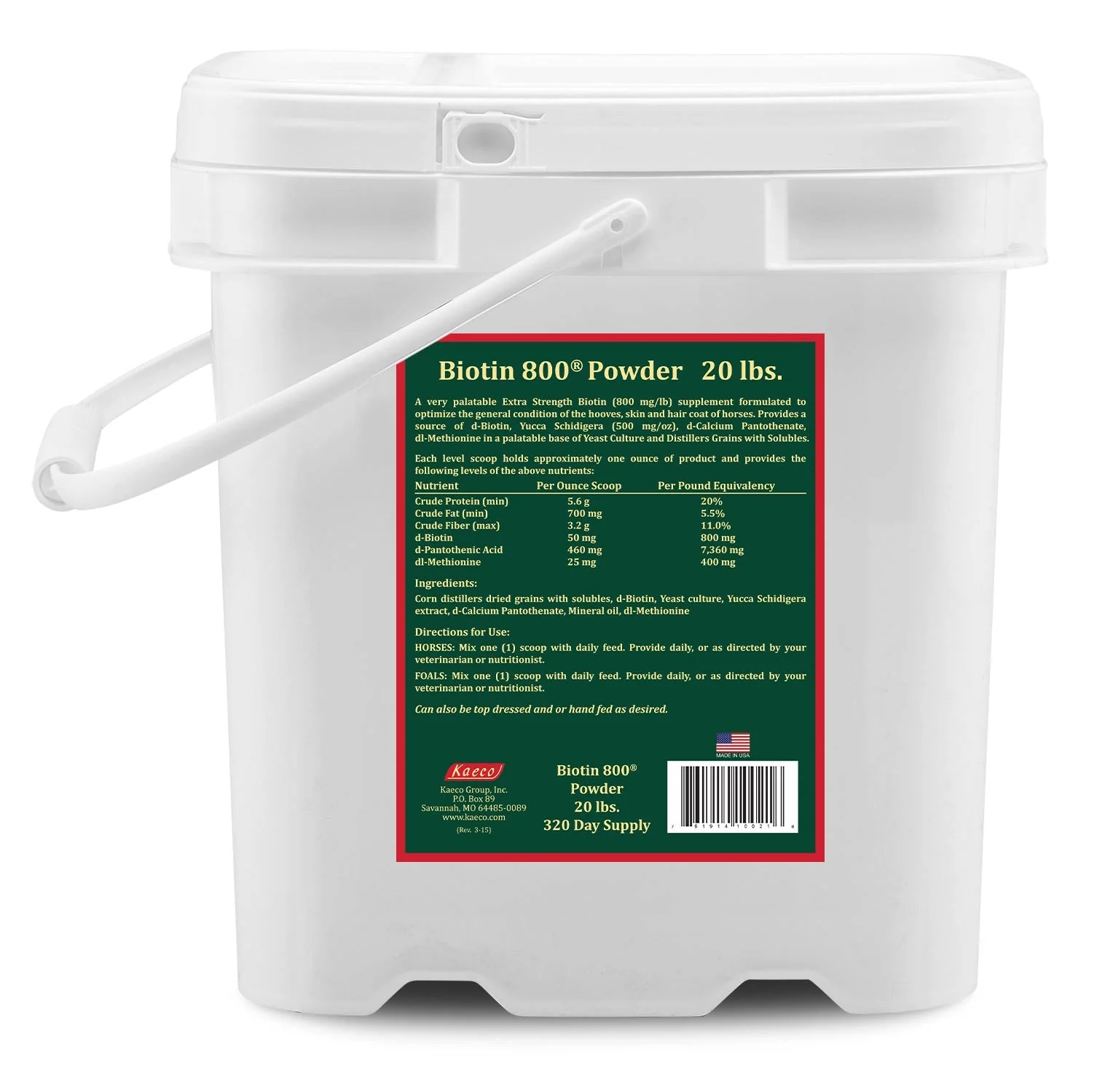 Biotin 800 Powder with Yucca Equine Supplement - Image 10