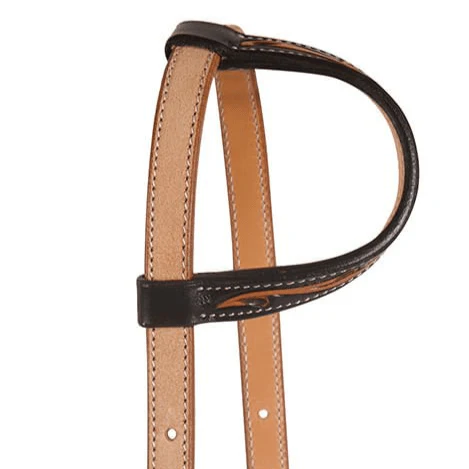 Professional's Choice Black Floral Roughout One Ear Headstall - Image 3