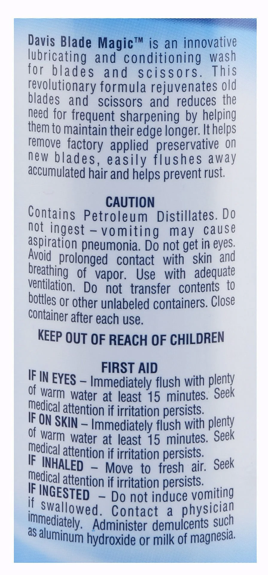 Blade Magic Grooming Clipper & Blade Lubricating Wash, 16 oz - Image 3