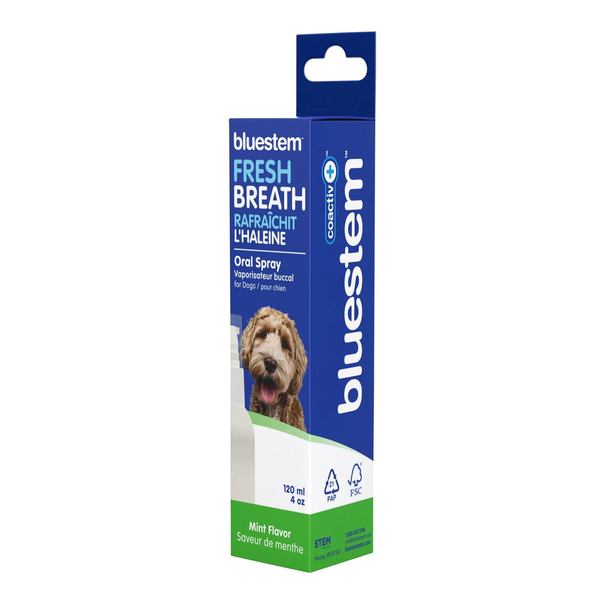 bluestem Oral Care Dog Spray, Mint, 4 fl oz - Image 6