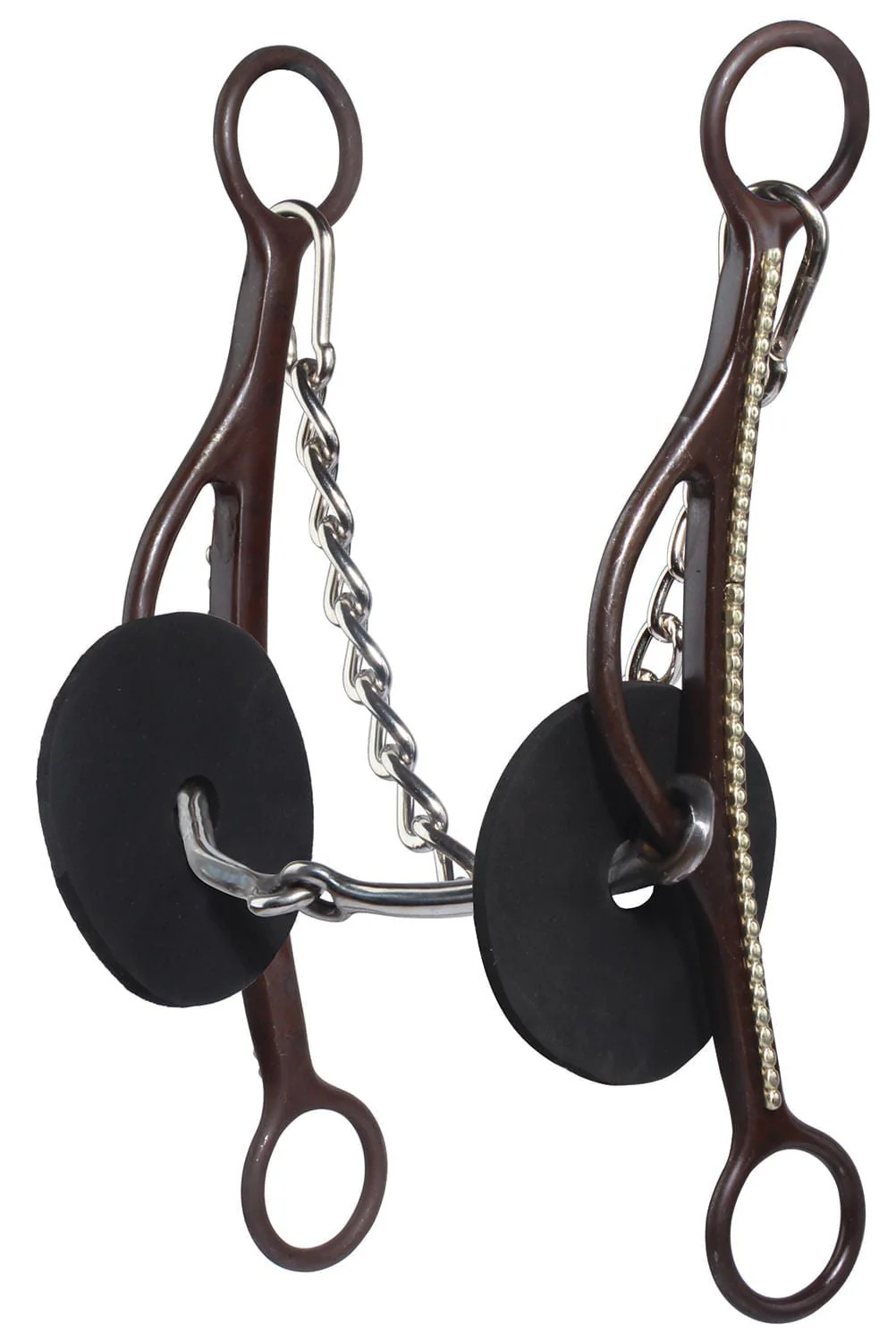 Brittany Pozzi Long Gag Smooth Snaffle Bit
