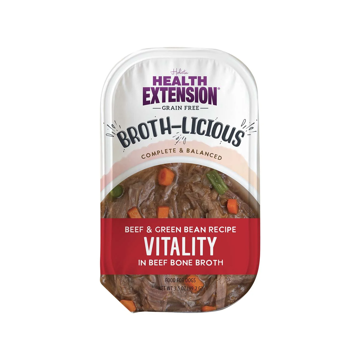 Broth-Licious in Bone Broth-Healthy Belly Recipe Dog Food, 3.5 oz Tray - Image 7