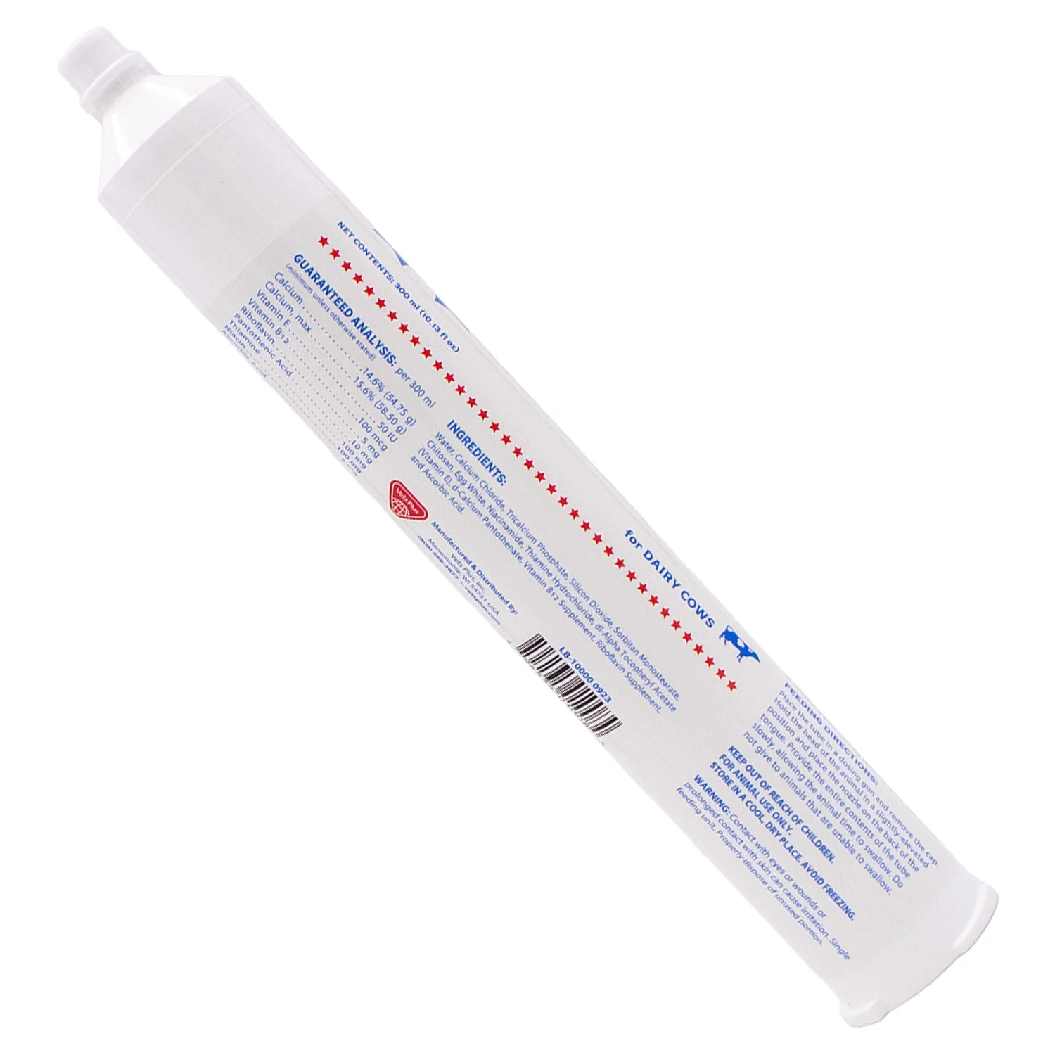 Cal-C Fresh® Fresh Cow Calcium & Mineral Supplement — Prevent Milk Fever and Support Recovery, 300 cc Tube - Image 2