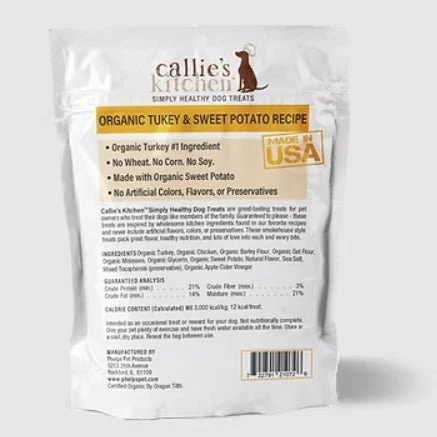Callie’s Kitchen Gourmet Dog Treats Variety Pack – Organic & Plant-Based Options, Grain-Free, Healthy Soft Jerky Snacks, Made in USA - Image 2