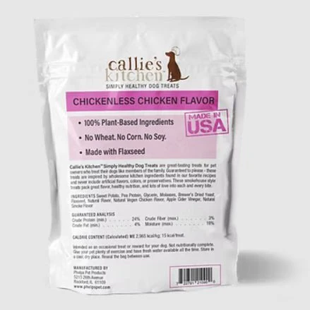 Callie’s Kitchen Gourmet Dog Treats Variety Pack – Organic & Plant-Based Options, Grain-Free, Healthy Soft Jerky Snacks, Made in USA - Image 8
