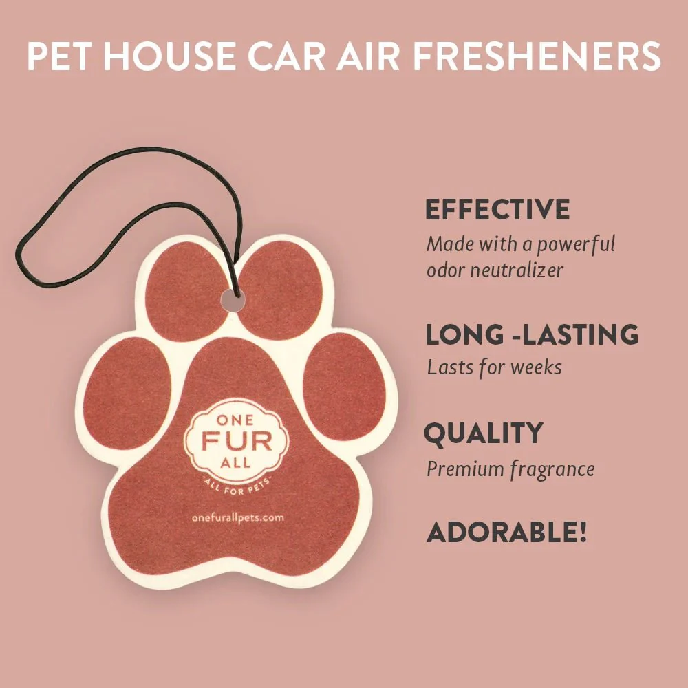 Pet House Car Fresheners, Pet Odor Eliminator, Natural Air Freshener, Non-Toxic Car Scent, Long-Lasting Pet-Friendly Fragrance, 100% Plant-Based, Safe for Dogs & Cats, Made in USA - Image 8