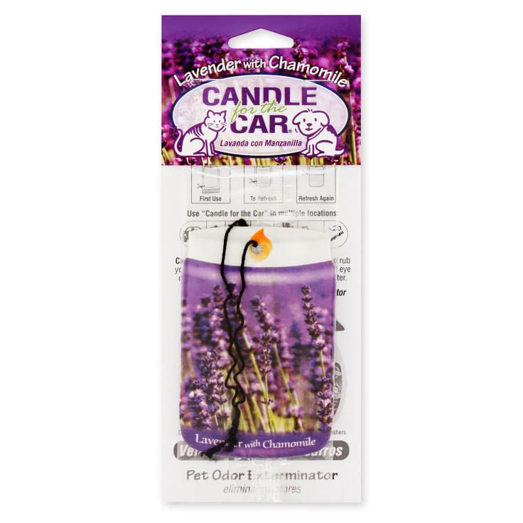 Pet Odor Exterminator Car Air Freshener Hanger with Odor-Neutralizing Enzymes - Image 4