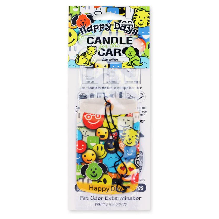 Pet Odor Exterminator Car Air Freshener Hanger with Odor-Neutralizing Enzymes - Image 9