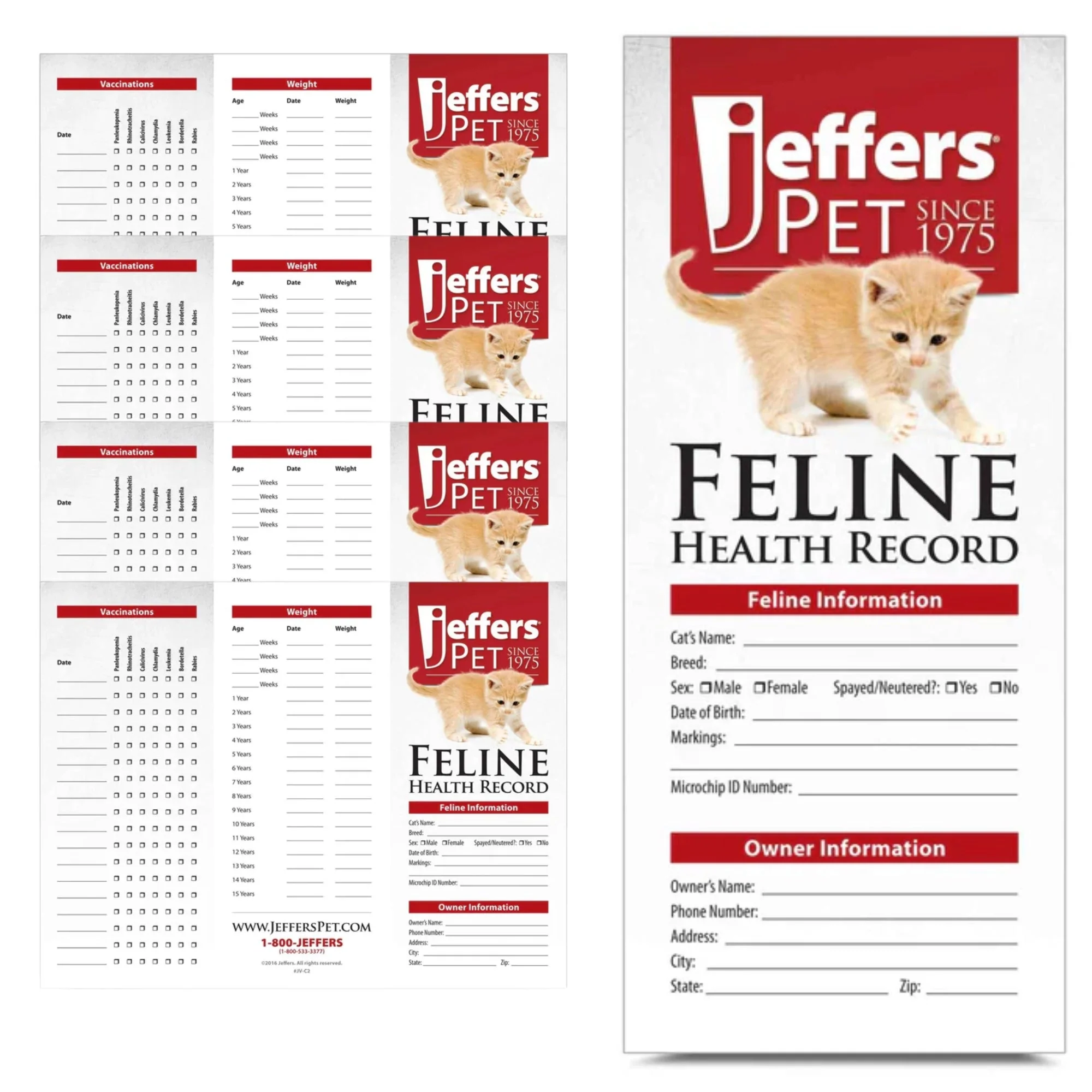 Jeffers Cat Health Record - Image 8
