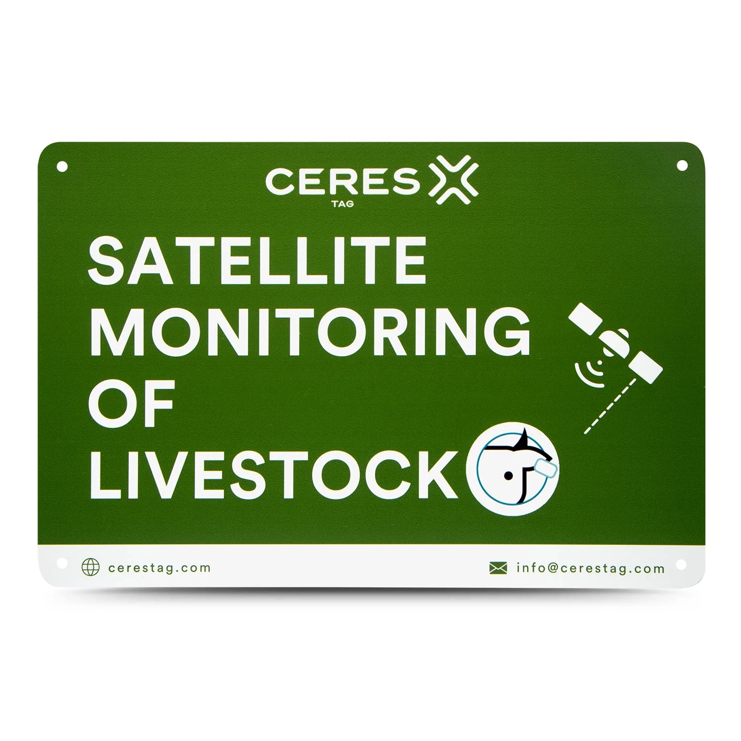 CERES RANCH Satellite Monitoring Signs for Cattle Theft Protection