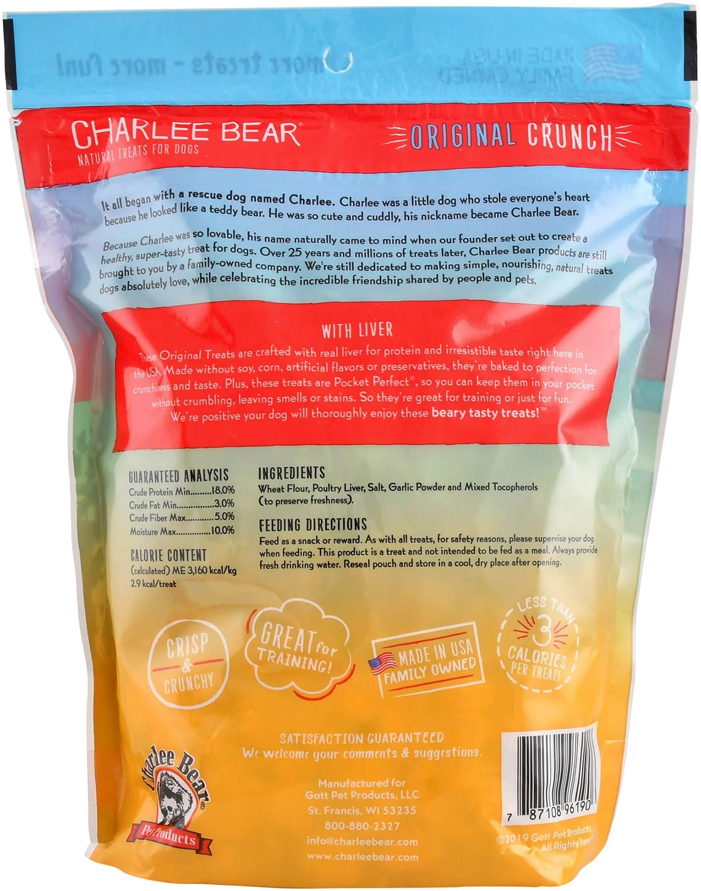 Charlee Bear Dog Treats, 16 oz - Image 2