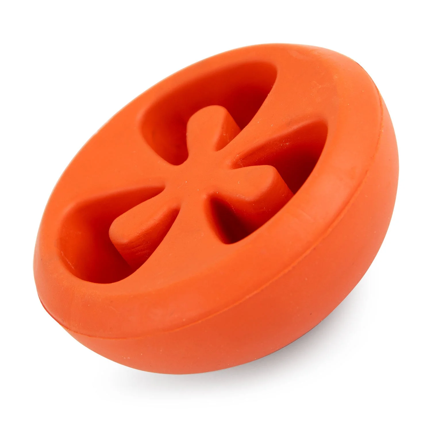 Jeffers Tomato Shaped Natural Rubber Treat Dispensing Dental Dog Chew Toy for Medium-Chewers - Image 8