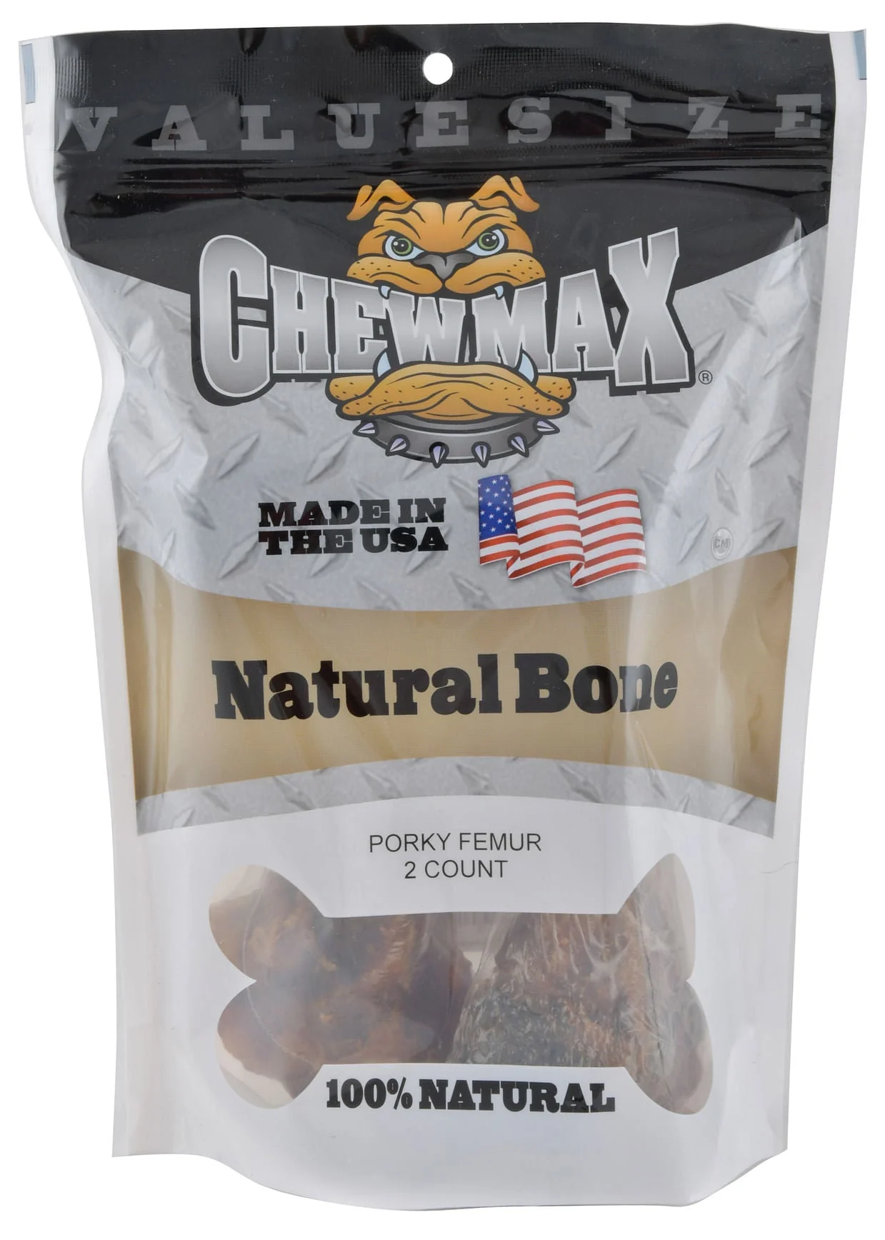 ChewMax Porky Femur, 2-pack