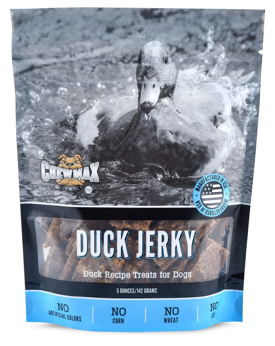 ChewMax All Natural Jerky Dog Treats – Chicken, Duck, Pork & Venison, High Protein, Made in USA - Image 5