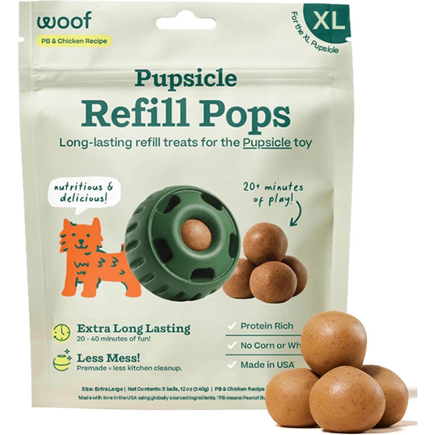 Pupsicle Pops Dog Treat Refills – Natural, Long-Lasting, Made in USA - Image 11