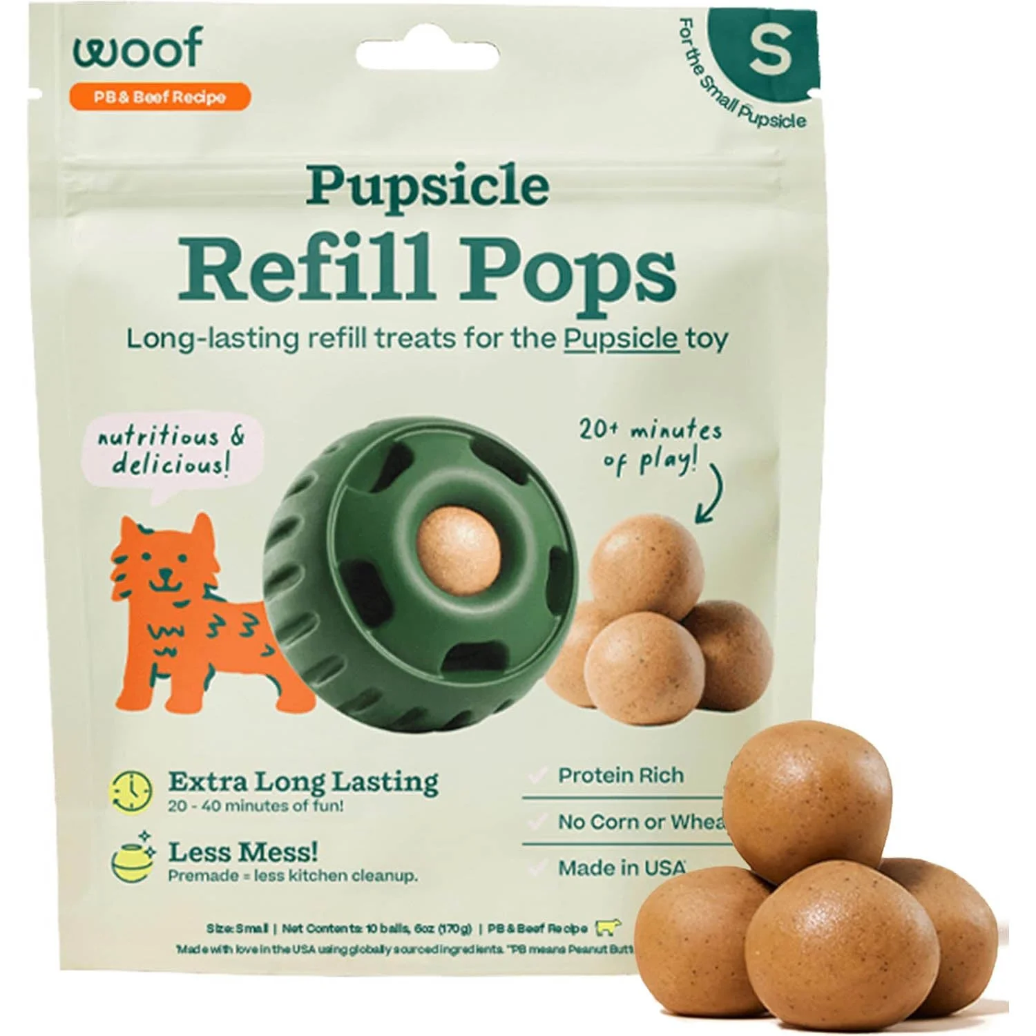 Pupsicle Pops Dog Treat Refills – Natural, Long-Lasting, Made in USA - Image 12