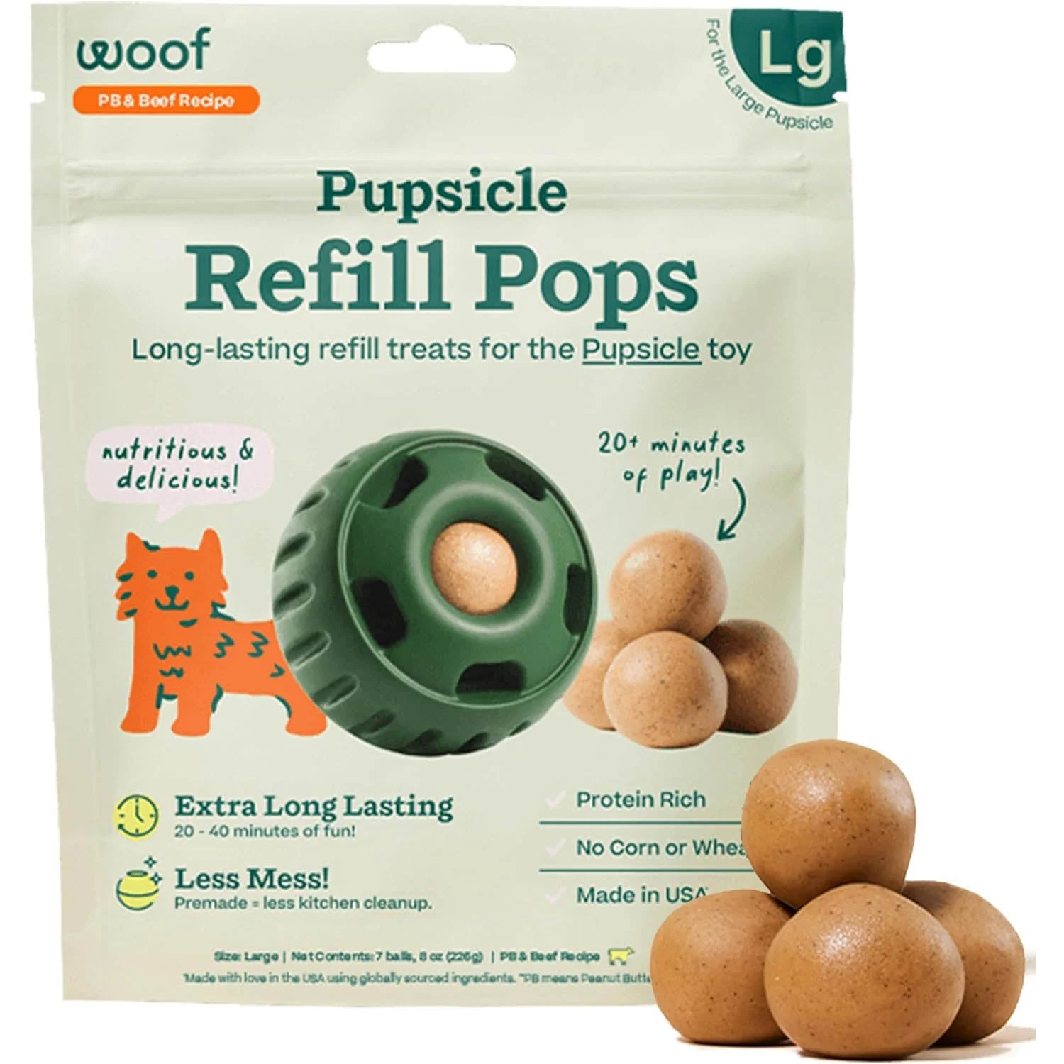 Pupsicle Pops Dog Treat Refills – Natural, Long-Lasting, Made in USA - Image 14