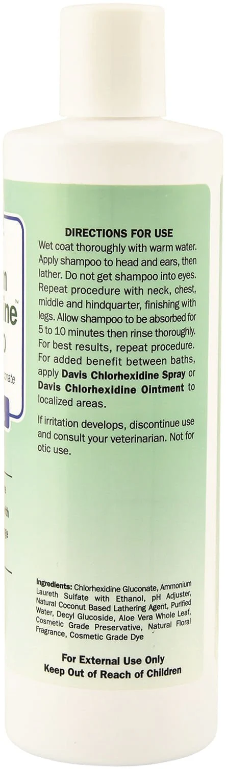 Davis Maximum Chlorhexidine (4%) Pet Shampoo - Image 6