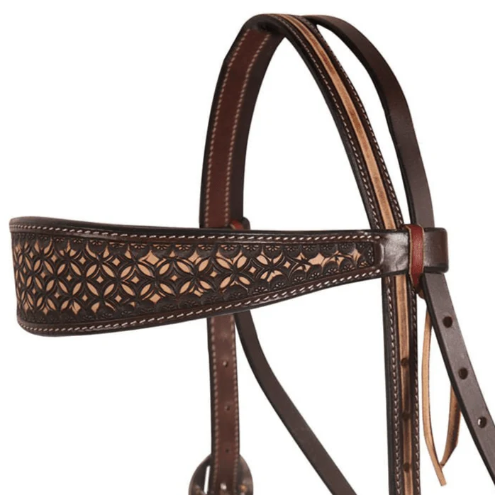 Professional's Choice Chocolate Confection Browband Headstall - Image 2