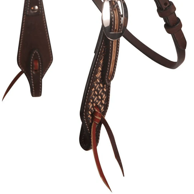 Professional's Choice Chocolate Confection Browband Headstall - Image 4
