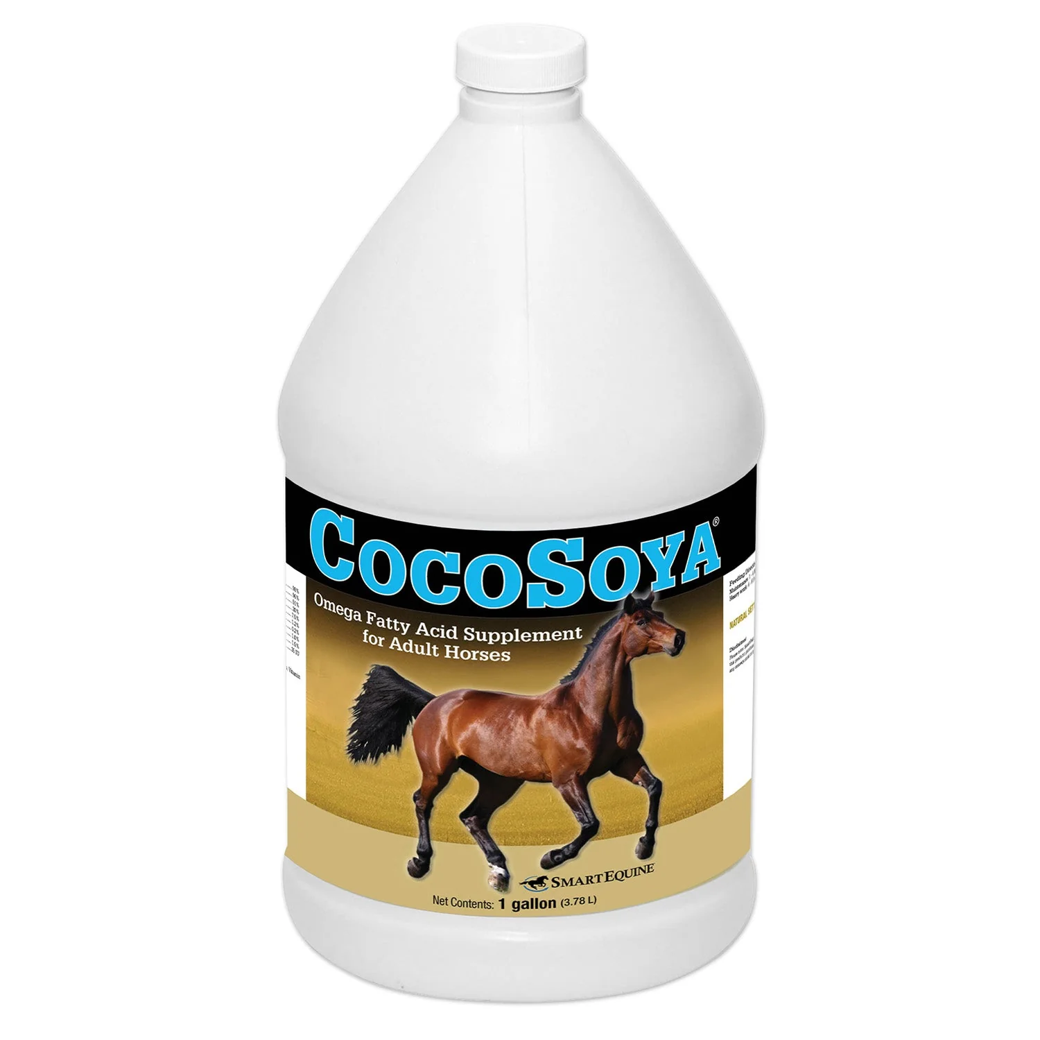 CocoSoya Oil, Omega Fatty Acid Supplement for Horses