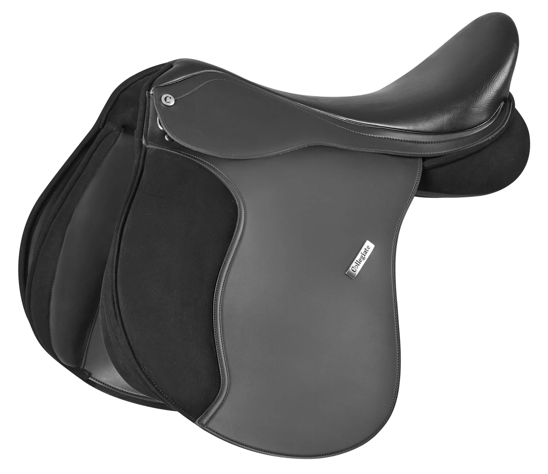 Collegiate Chatsworth All Purpose Saddle, Black - Image 2