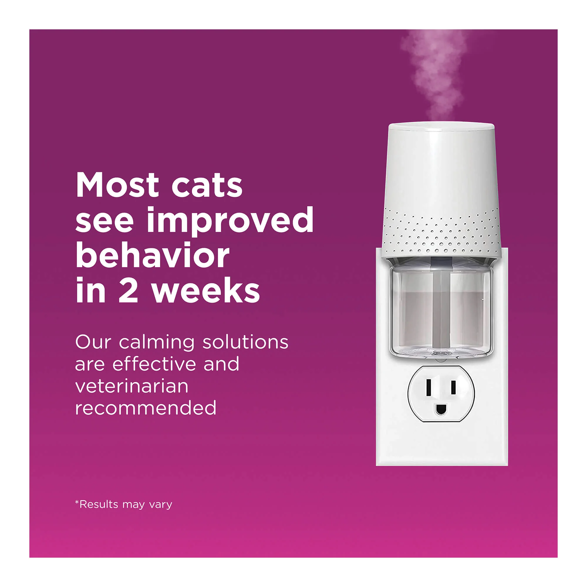 Comfort Zone Cat Calming Diffuser & Refills for Cats & Kittens - Image 5