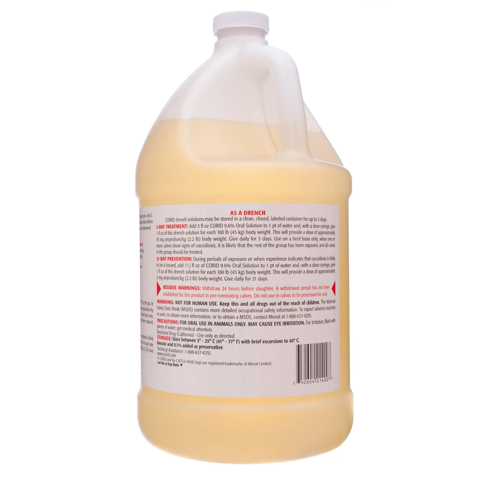 CORID Solution (Amprolium 9.6%) - Image 3