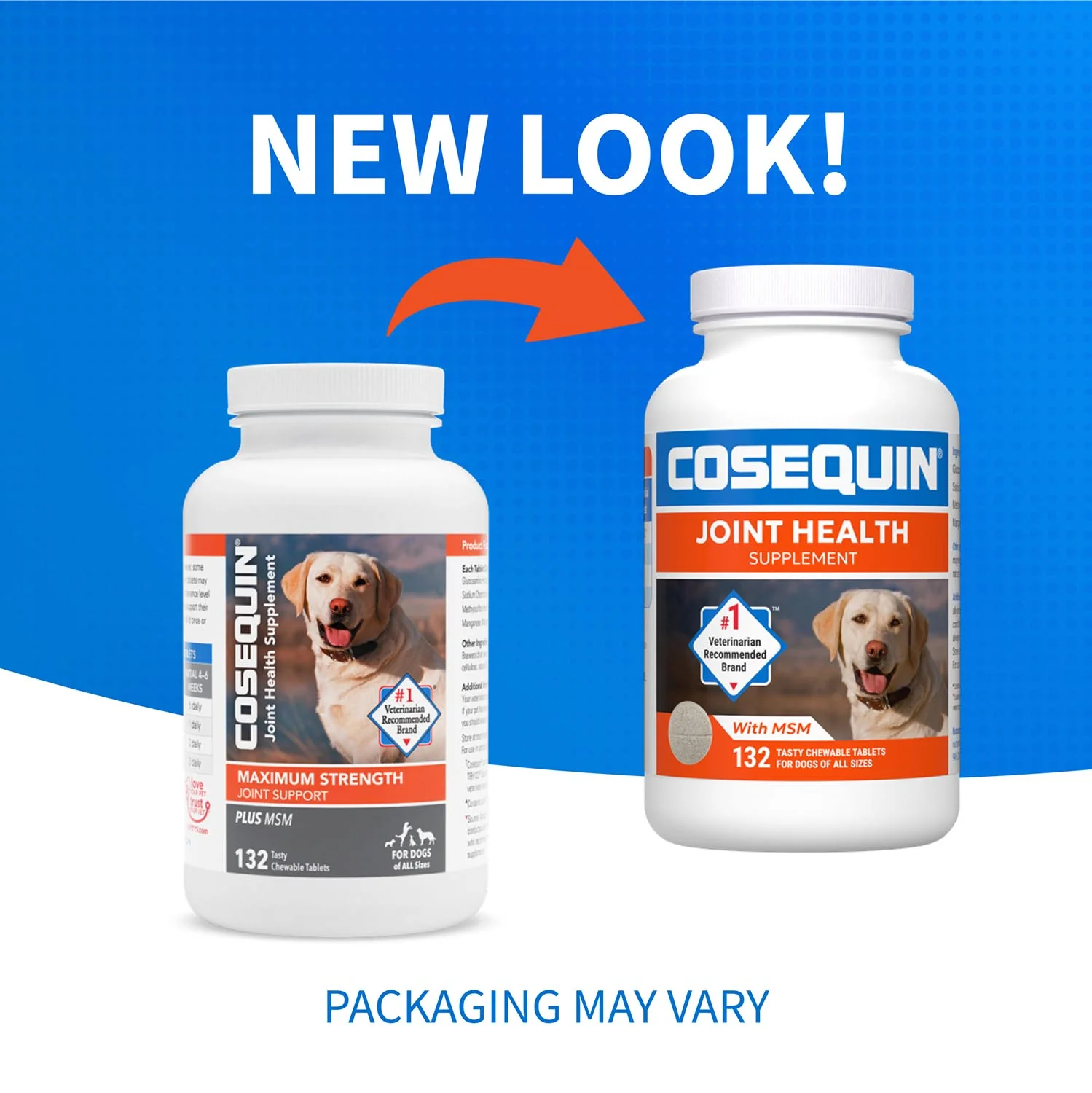 Nutramax Cosequin Maximum Strength Joint Health Plus MSM Supplement for Dogs, Chewable Tablets - Image 10