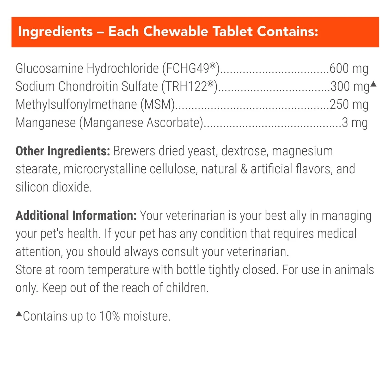 Nutramax Cosequin Maximum Strength Joint Health Plus MSM Supplement for Dogs, Chewable Tablets - Image 24