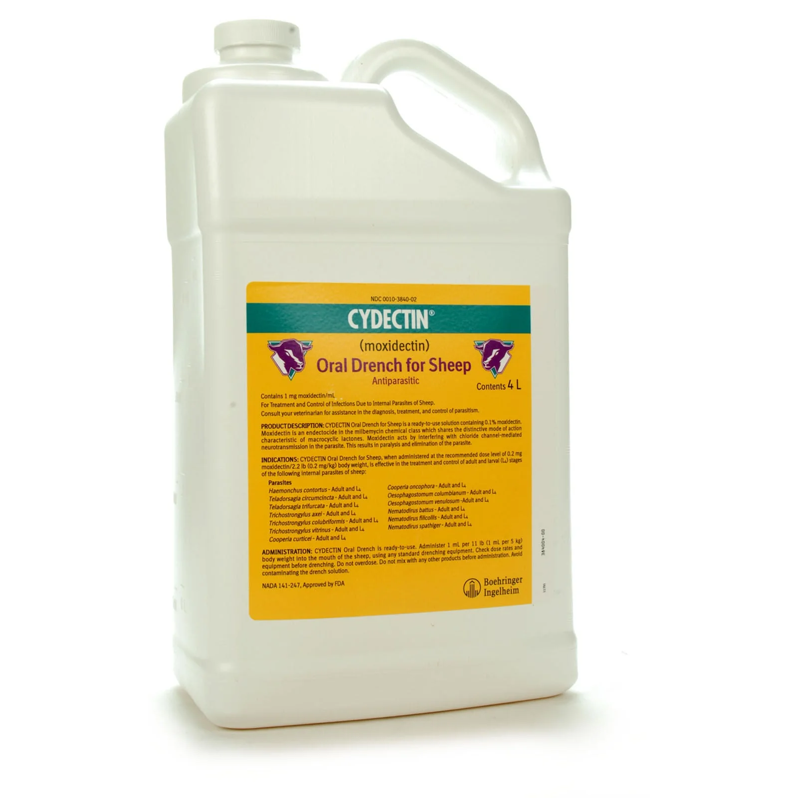 Cydectin (moxidectin) Oral Sheep Drench Wormer - Antiparasitic Dewormer for Internal Parasite Control - Image 5