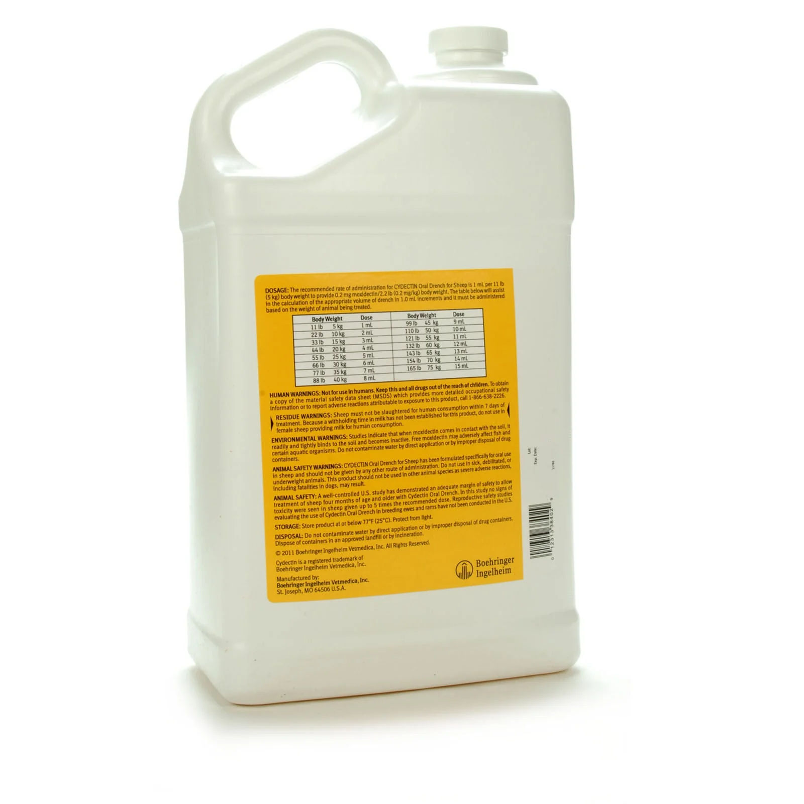 Cydectin (moxidectin) Oral Sheep Drench Wormer - Antiparasitic Dewormer for Internal Parasite Control - Image 6