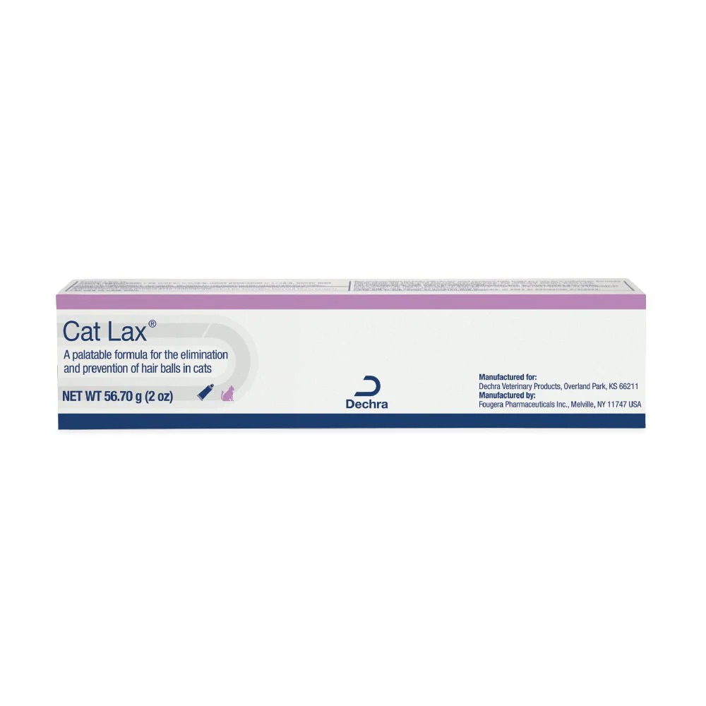 Cat Lax Hairball Solution for Cats & Kittens – 2 oz Gel for Hairball Prevention & Relief
