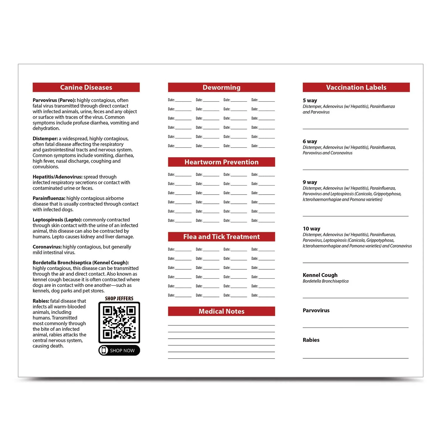 Jeffers Dog Health Record - Image 7